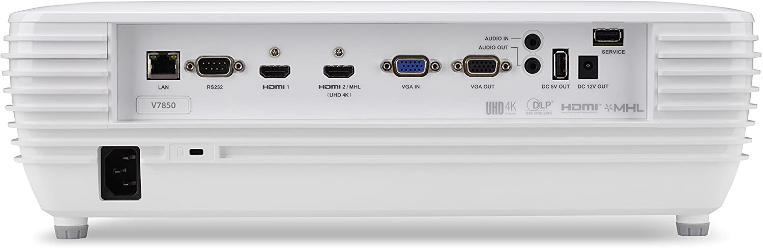 ขายถูก Projector ACER V7850 (4k) ประกันศูนย์ไทย2ปี ราคาจัดโปรเดือน พฤษภาคม 63