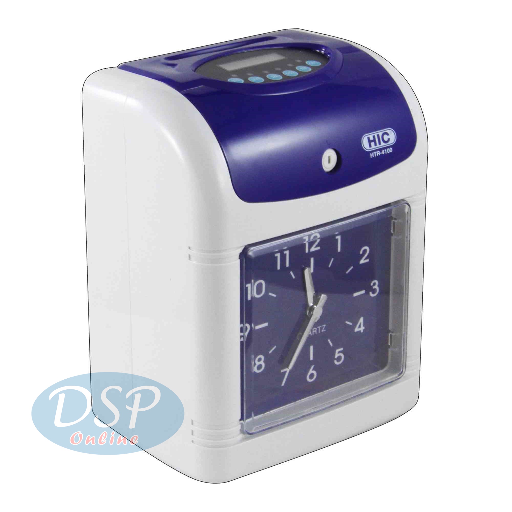 ขายถูก นาฬิกาตอกบัตร HIC HTR-4100 / เครื่องตอกบัตร ฮิค HTR-4100 รับประกนศูนย์