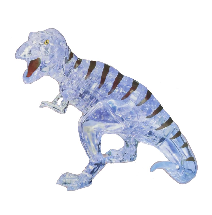 T-Rex(uvc.) with sticker 3D Crystal Puzzle