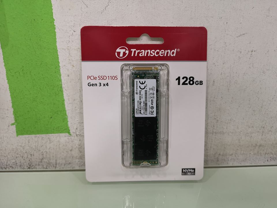 Transcend 110S PCIe SSD 128GB. ของใหม่