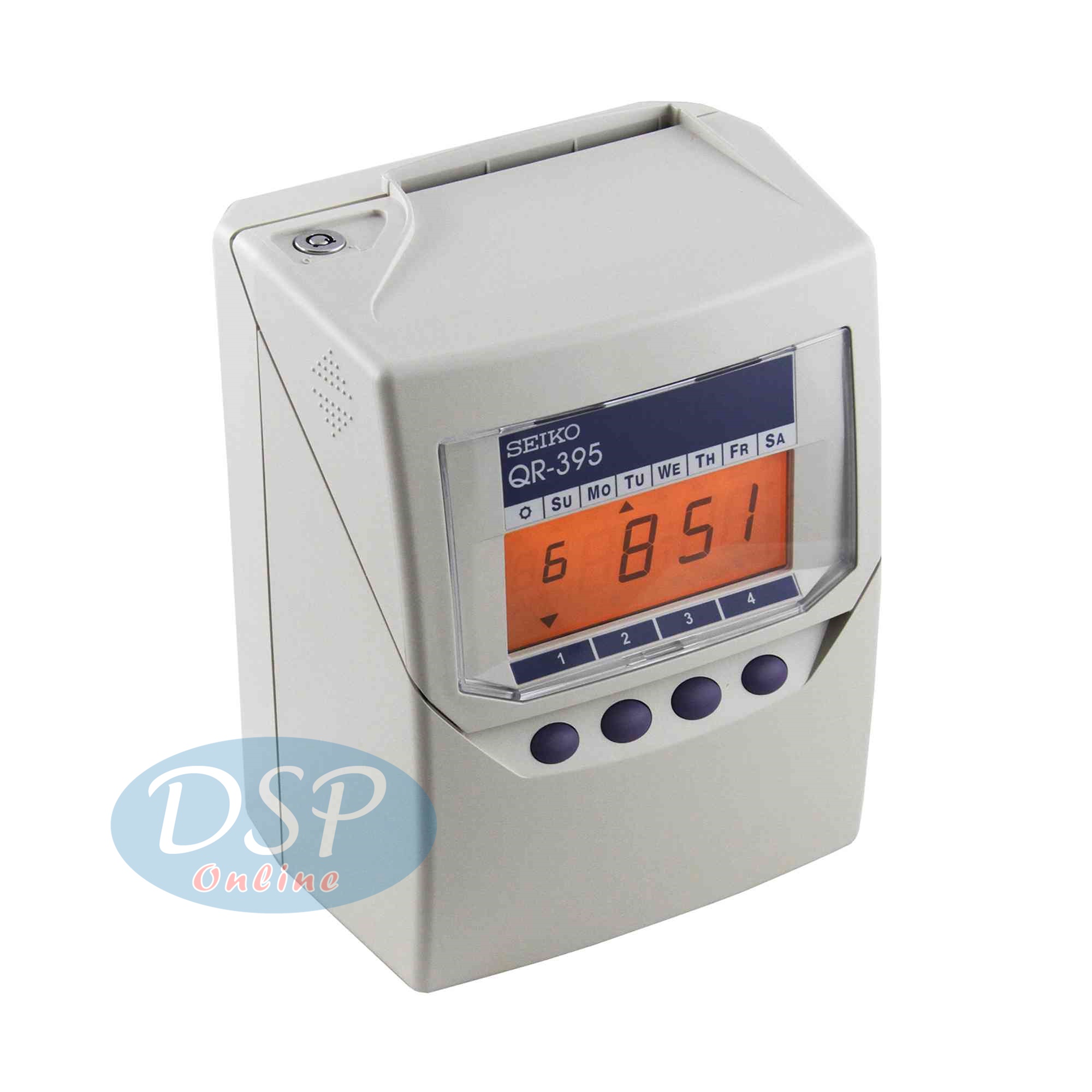 ขายถูก นาฬิกาตอกบัตร SEIKO QR395 รับประกันศูนย์