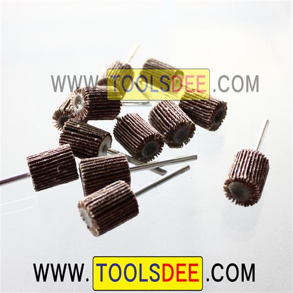 กระดาษทรายซ้อนทรงตัวกระบอก แกน 3 มิล ขนาด 16 x 20 x 3 มิล