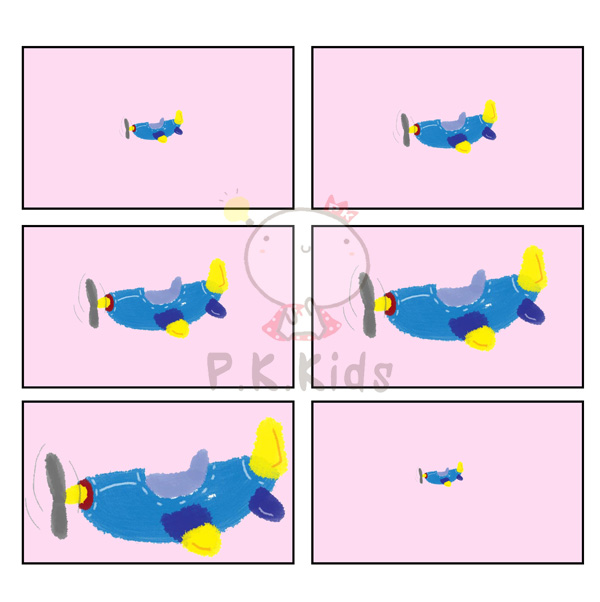 เรียงลำดับขนาด : เครื่องบิน