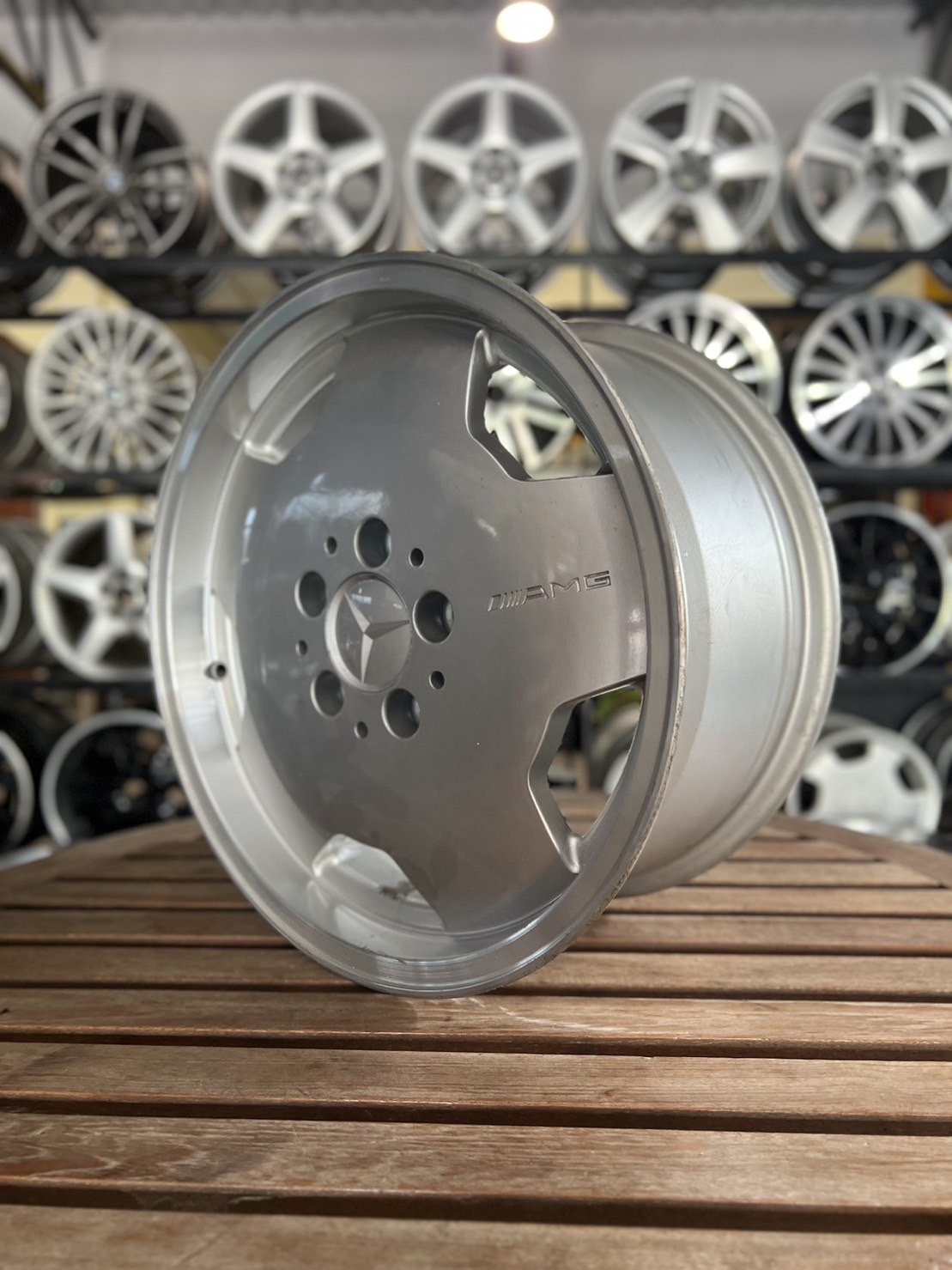 ล้อเบนซ์แท้ w201 16" x7.5 et+37 เศษล้อ