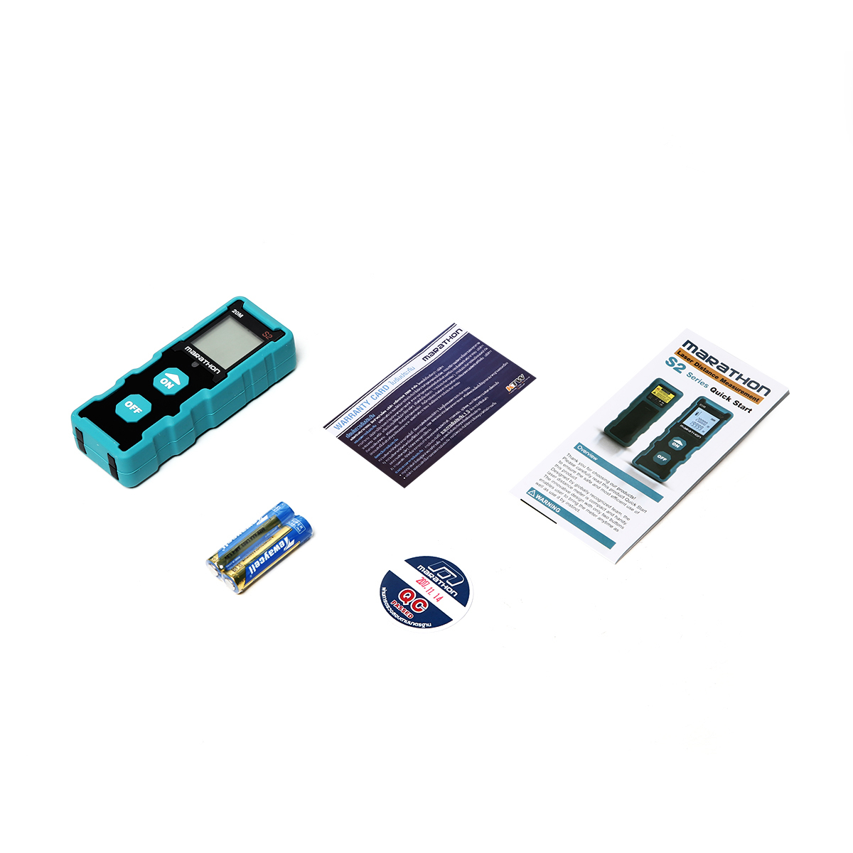 เครื่องมือวัดระยะทางเลเซอร์ MARATHON รุ่น S2-20M (20เมตร)