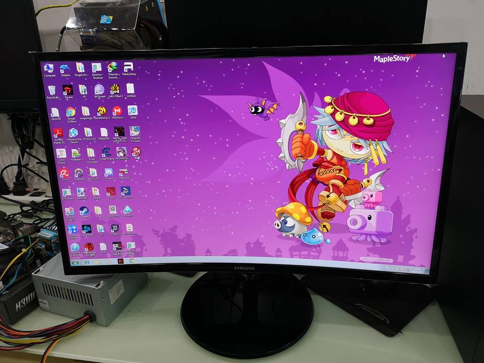 SAMSUNG 27" LC27F390FHEXXT Curve LED