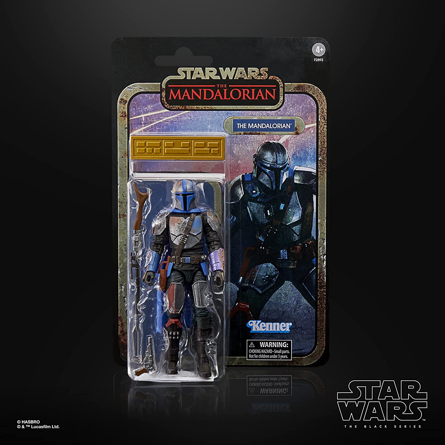 Hasbro Star Wars The Black Series Credit Collection The Mandalorian Toy (Amazon Exclusive) 6-Inch-Scale Figure ฮาสโบร สตาร์ วอร์ส เดอะ แบล็ค ซีรีส์ หุ่นโมเดลฟิกเกอร์ เครดิต คอลเลกชัน แมนดาโรเลี่ยน ขนาด 6 นิ้ว ลิขสิทธิ์แท้