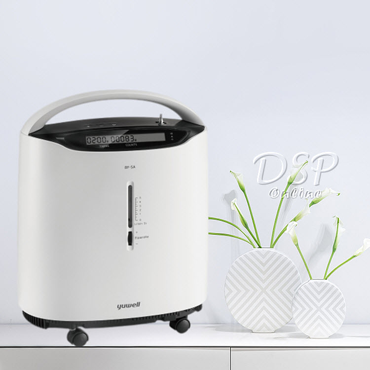 ขายถูก เครื่องผลิตออกซิเจน Yuwell รุ่น 8F-5AW ขนาด 5 ลิตร Oxygen Concentrator สินค้ามี อ.ย. ของแท้ประกันศูนย์ไทย1ปี
