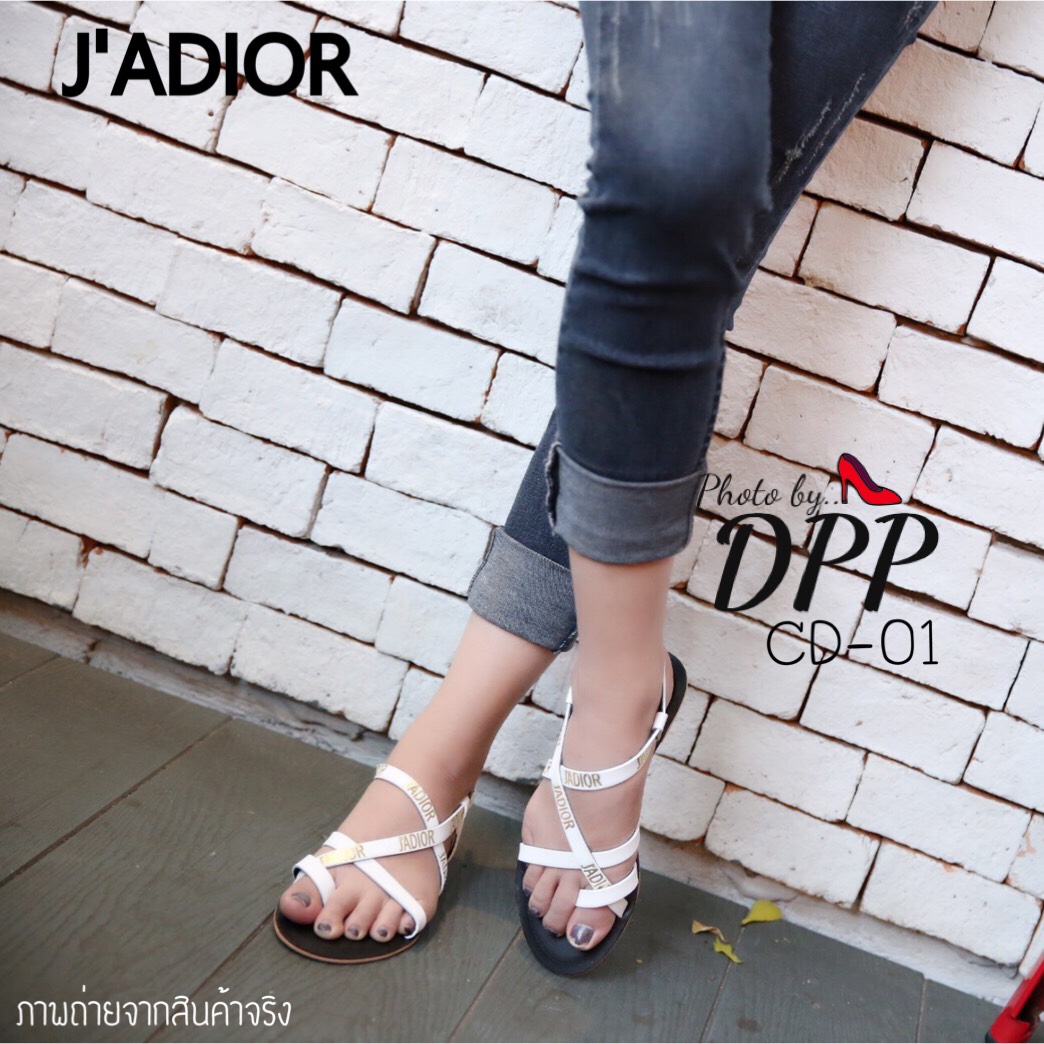 รองเท้าแตะ Style J'ADIOR (สีน้ำตาล)