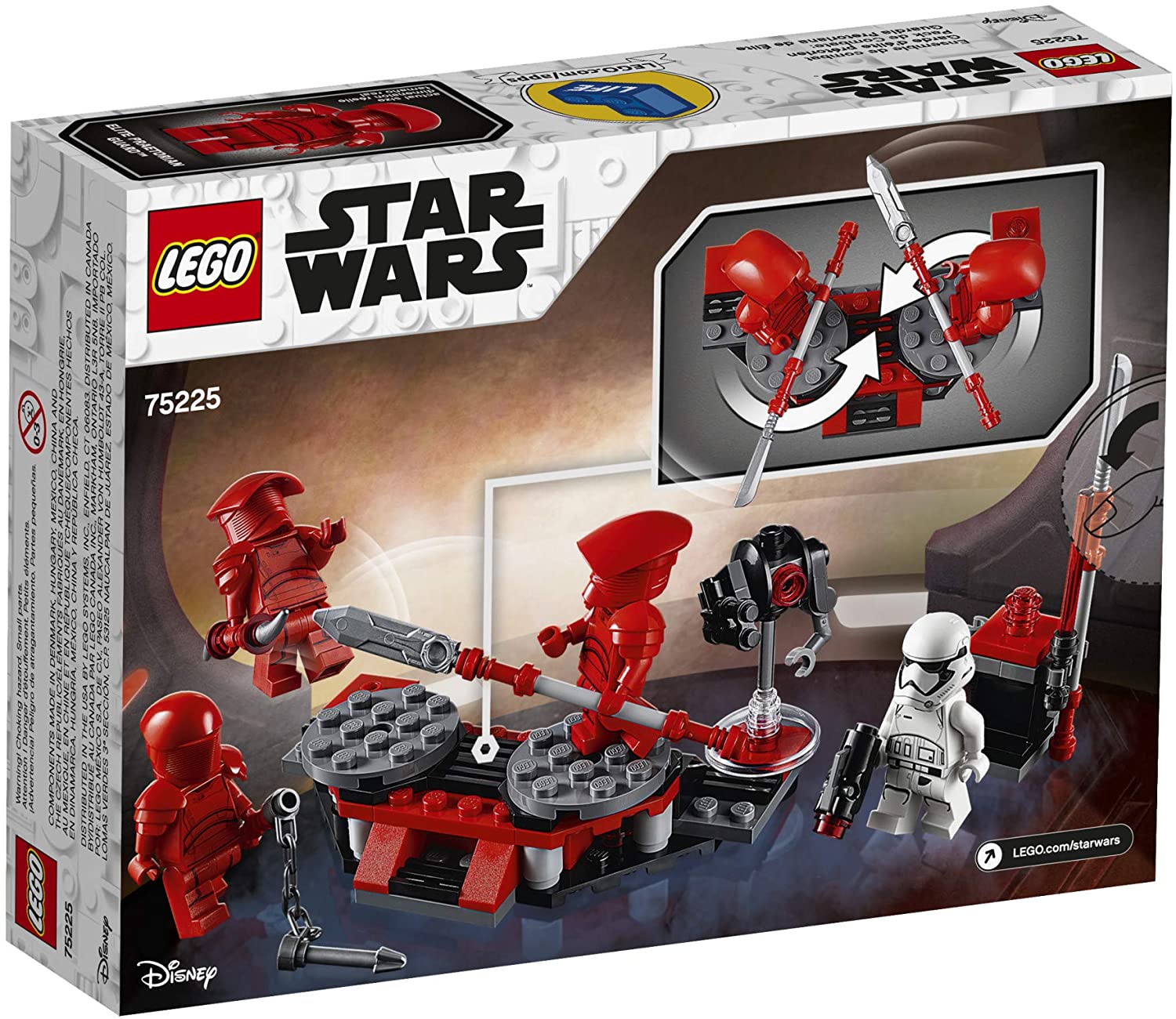 LEGO Star Wars : The Last Jedi Elite Praetorian Guard Battle Pack รุ่น 75225