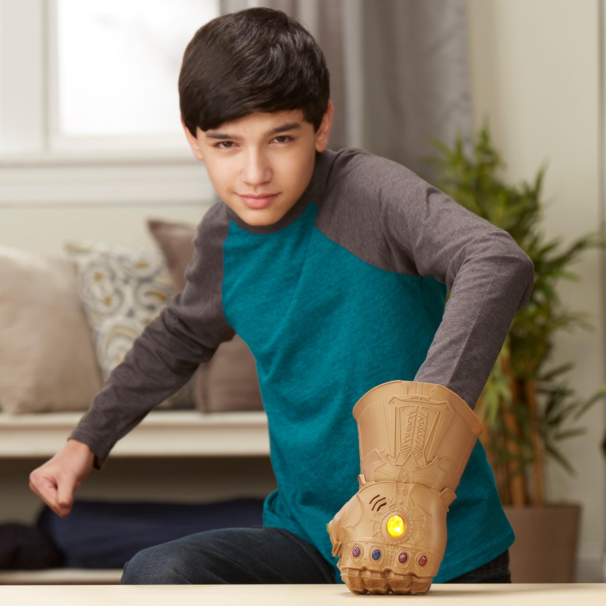 ถุงมือธานอส Hasbro Marvel Avengers Infinity War Infinity Gauntlet Electronic Fist ฮาสโบร มาร์เวล อินฟินิตี้ วอร์ อินฟินิตี้ กันท์เล็ท อิเล็กทรอนิกส์ ฟิสท์ มีไฟและเสียง ลิขสิทธิ์แท้