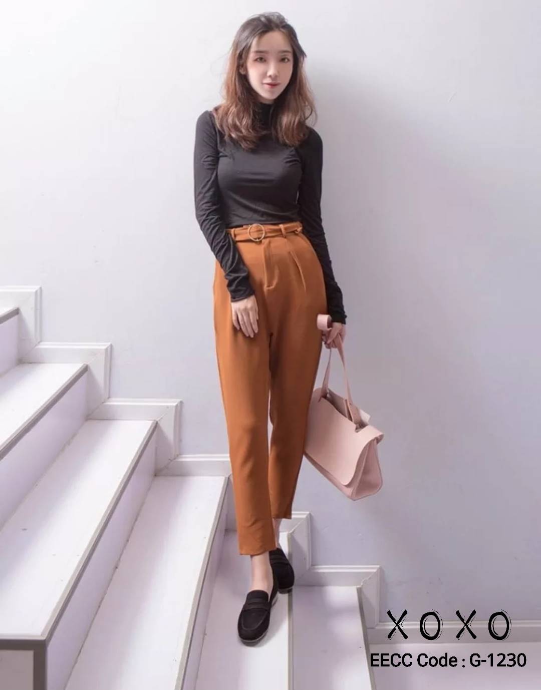 รองเท้าคัทชู Style Tod's (สีชมพู)
