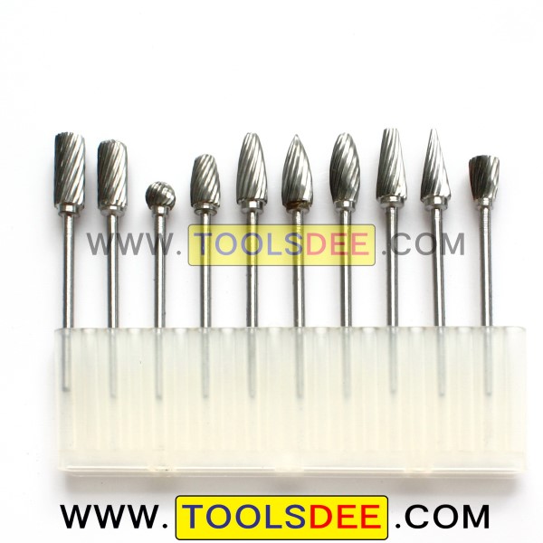 ดอกเจียรคาร์ไบด์ แกน 2.3 mm หัวเจียร ขนาด 6 มิล Single Cut
