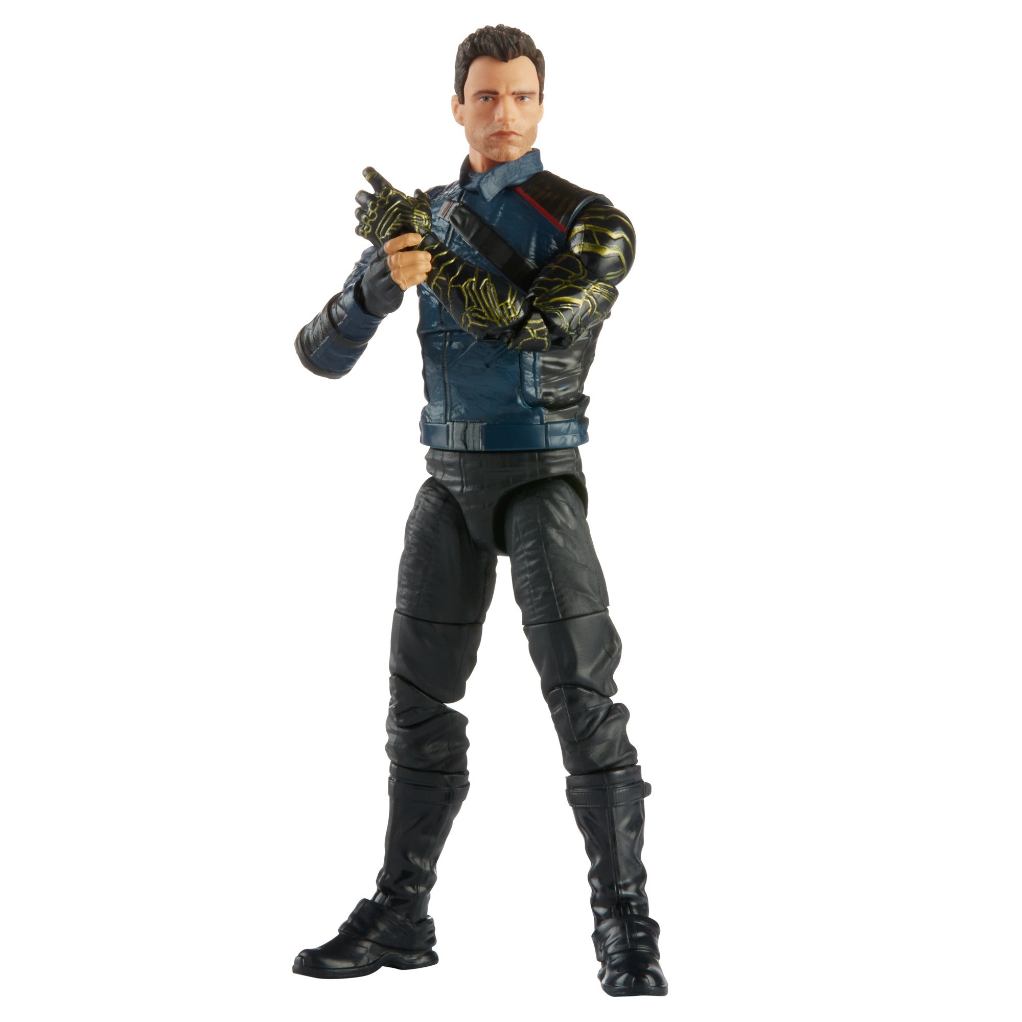 Hasbro Marvel Legends Series Winter Soldier 6-inch Figure ฮาสโบร มาร์เวล เลเจนด์ ซีรี่ย์ส หุ่นโมเดลฟิกเกอร์ วินเทอร์ โซลเยอร์ ขนาด 6 นิ้ว (No BAF) ลิขสิทธิ์แท้