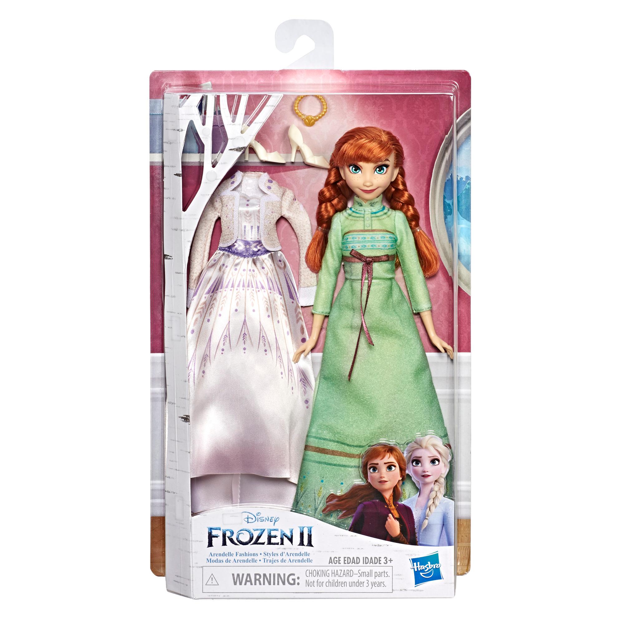 Hasbro Disney Frozen Arendelle Fashions Anna Fashion Doll ฮาสโบร ดิสนี่ย์ โฟรเซ่น เอเรนเดล แฟชั่น ตุ๊กตาอันนา สูง 27 ซม. ลิขสิทธิ์แท้