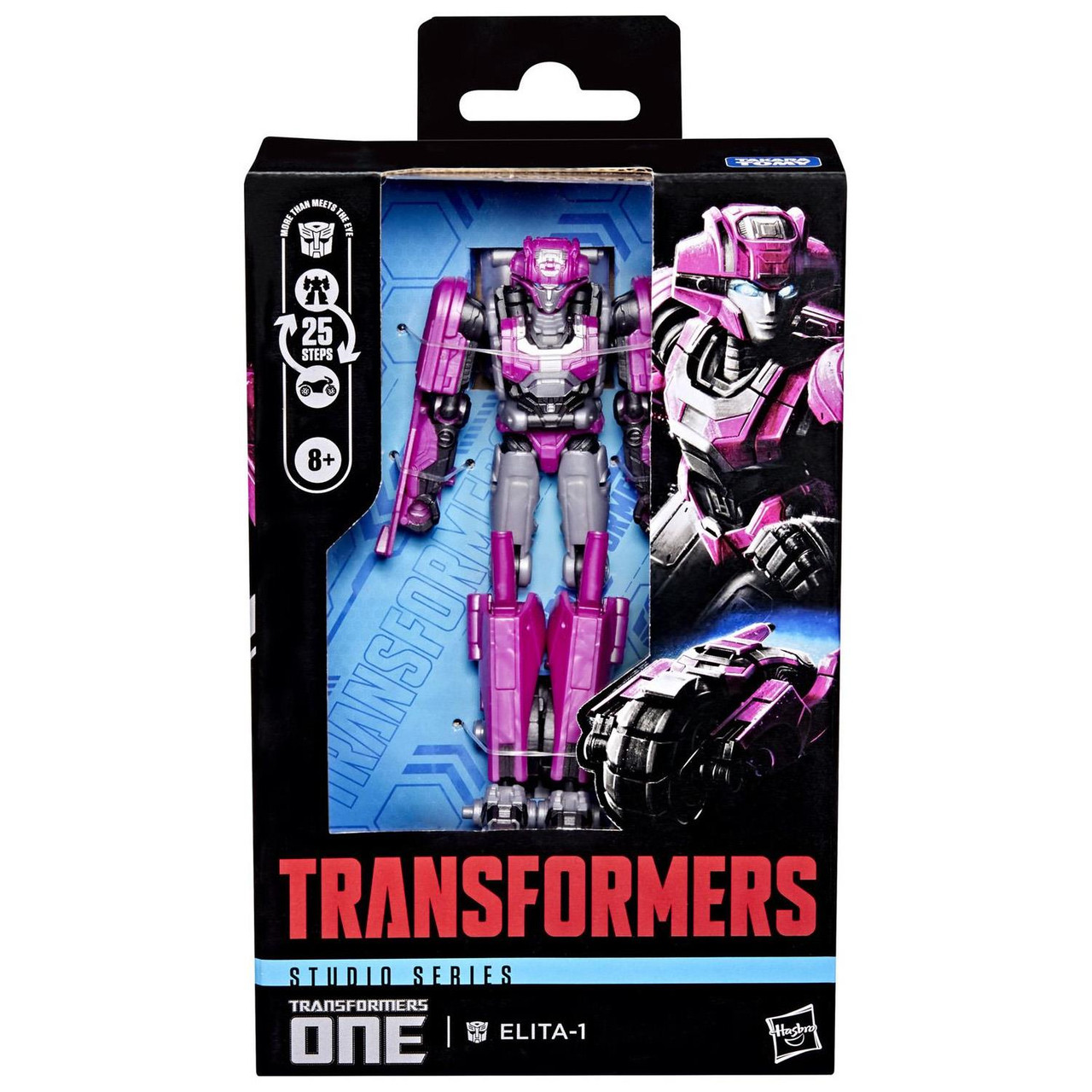Hasbro Transformers Studio Series Deluxe Class Transformers : One Elita-1 Action Figure ฮาสโบร ทรานสฟอเมอร์ส สตูดิโอ ซีรีย์ส หุ่นยนต์อีลิทต้า-วัน ขนาด 4.5 นิ้ว ลิขสิทธิ์แท้