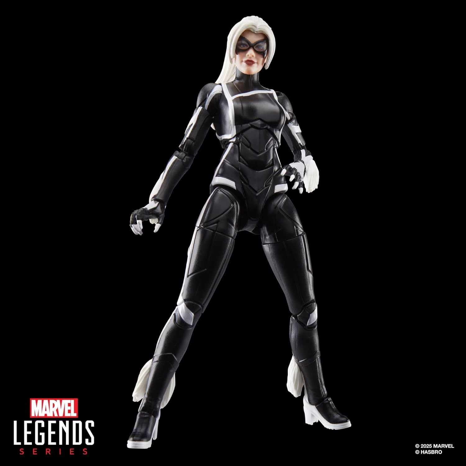 Hasbro Marvel Legends Series Gamerverse Black Cat Felicia Hardy Action Figure ฮาสโบร มาร์เวล เลเจนด์ ซีรี่ย์ส หุ่นโมเดลฟิกเกอร์ เกมเมอร์เวิร์ส แบล็ค แคท เฟลิเซีย ฮาร์ดี้ ขนาด 6 นิ้ว ลิขสิทธิ์แท้