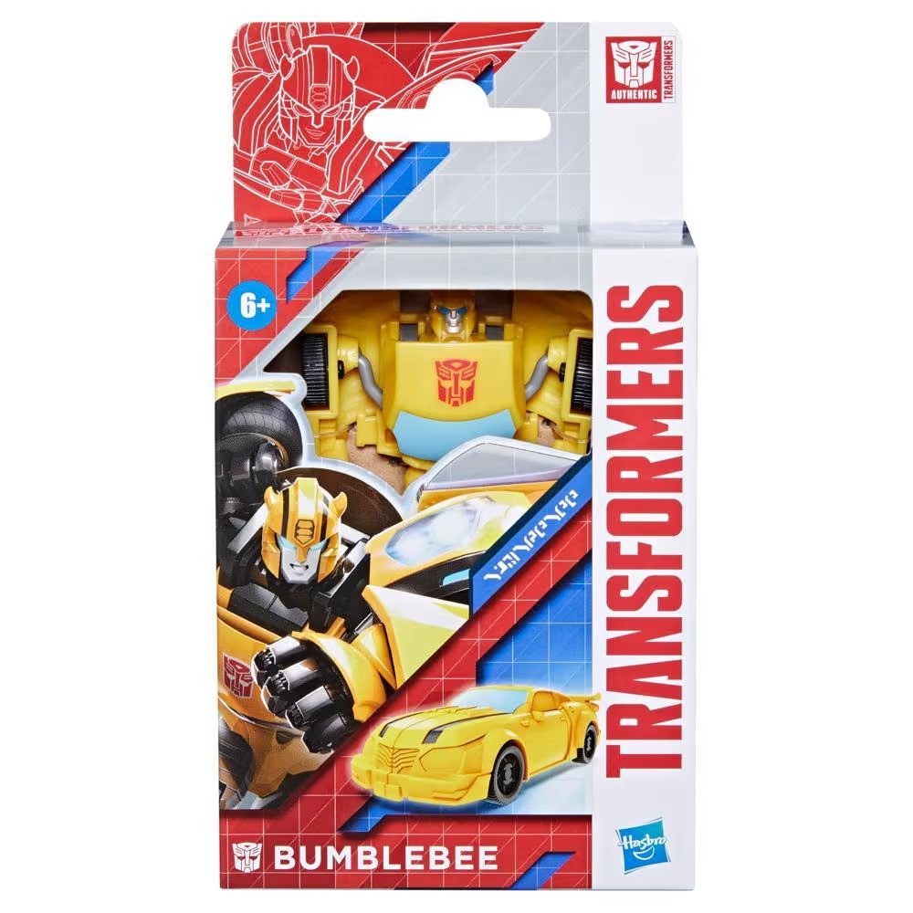 Hasbro Transformers Authentics Bravo Bumblebee Action Figure ฮาสโบร ทรานสฟอเมอร์ส ออเทนติกส์ บราโว่ หุ่นยนต์บัมเบิ้ลบี ขนาด 4.5 นิ้ว ลิขสิทธิ์แท้