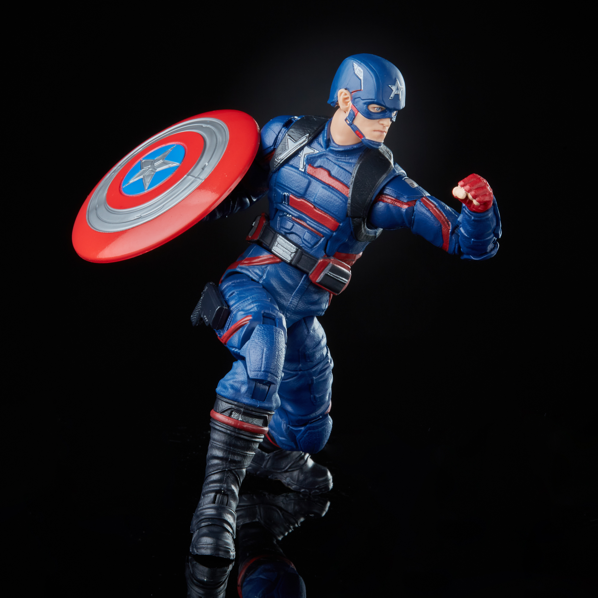 Hasbro Marvel Legends Series Avengers 6-inch Scale Captain America John F. Walker Figure ฮาสโบร มาร์เวล เลเจนด์ หุ่นโมเดลฟิกเกอร์ กัปตัน อเมริกา จอห์น เอฟ วอล์กเกอร์ ขนาด 6 นิ้ว ลิขสิทธิ์แท้