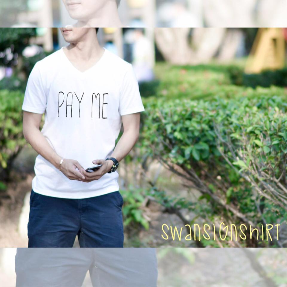 เสื้อยืด สกรีนลาย
