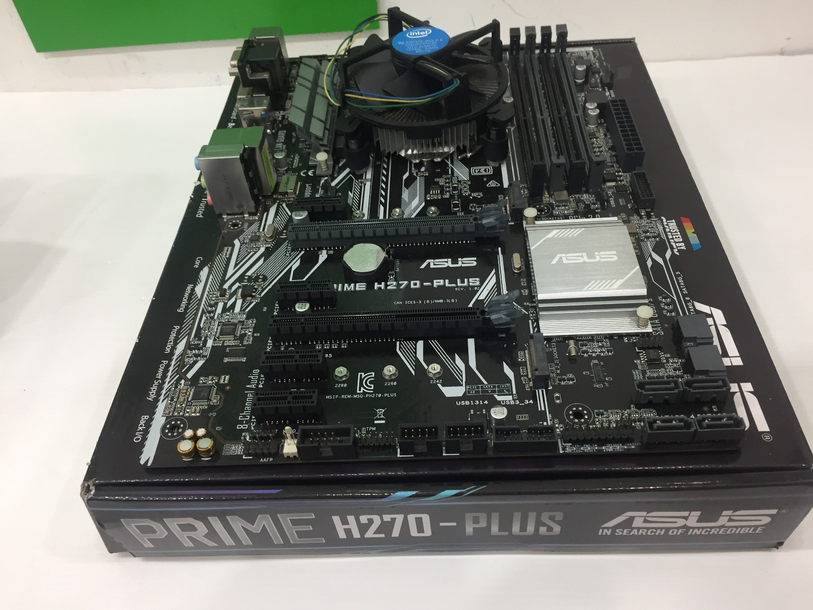 Pentium G4560 + ASUS PRIME H270-PLUS JIB 01/2021