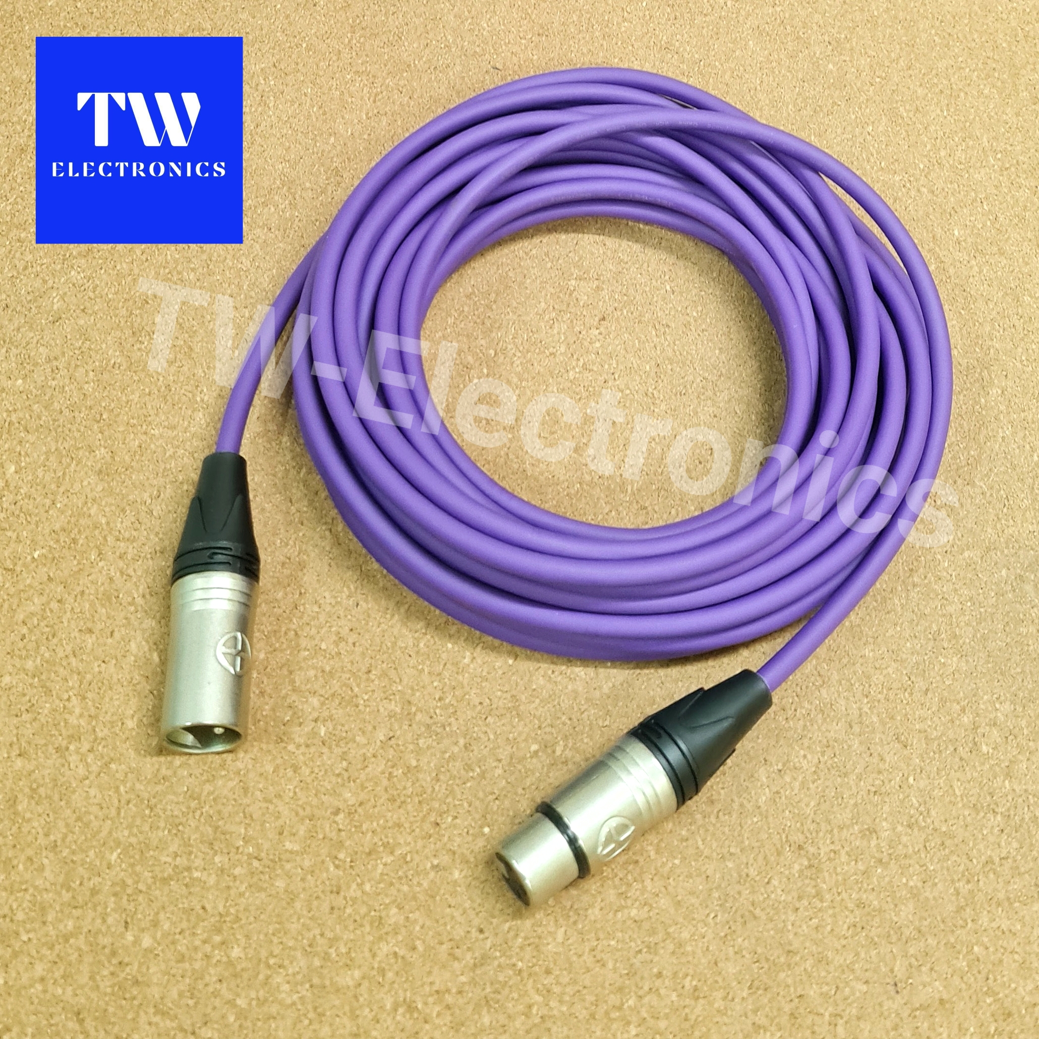 สายXLR (ตัวผู้) - XLR (ตัวเมีย) **สั่งทำ ติดต่อไลน์: tw28shop