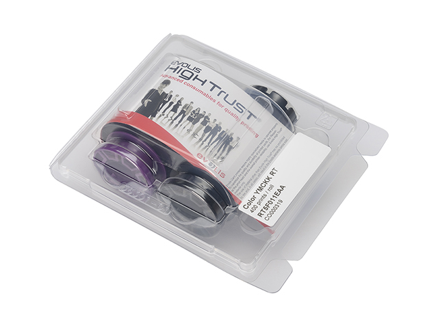 ขายถูก หมึกสี YMCKK RT 400 Print สำหรับเครื่องพิมพ์บัตร Evolis Avansia