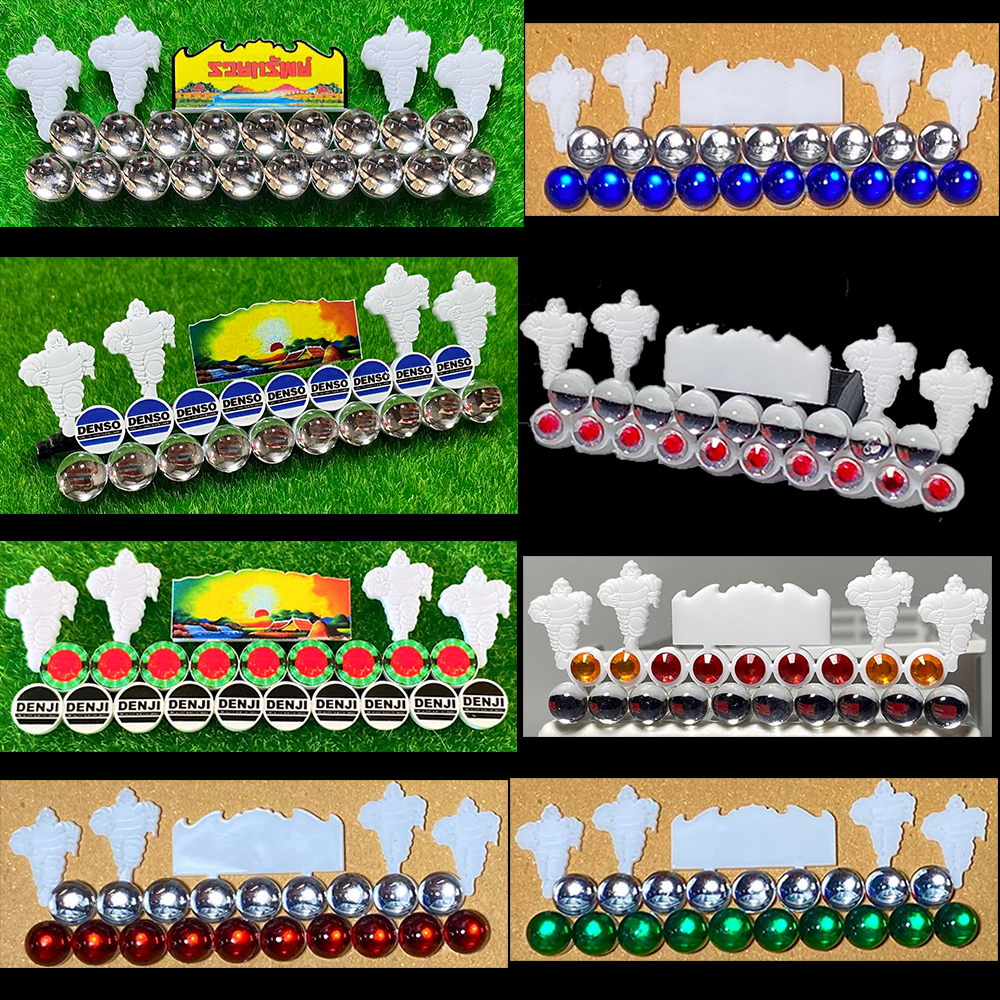 ไฟราวหลังคาแต่งโมเดลรถบรรทุกของเล่น ไฟแถวจำลอง 1/24 แต่งรถสิบล้อจำลอง toy part