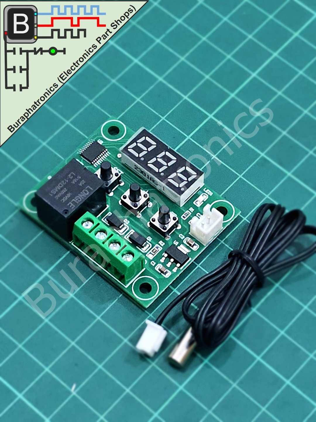 W1209 Temperature Relay Control