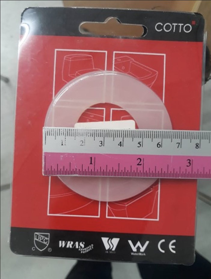 COTTO อะไหล่สุขภัณฑ์ C96009(HM) ยางเปิด-ปิด ชุดน้ำออก