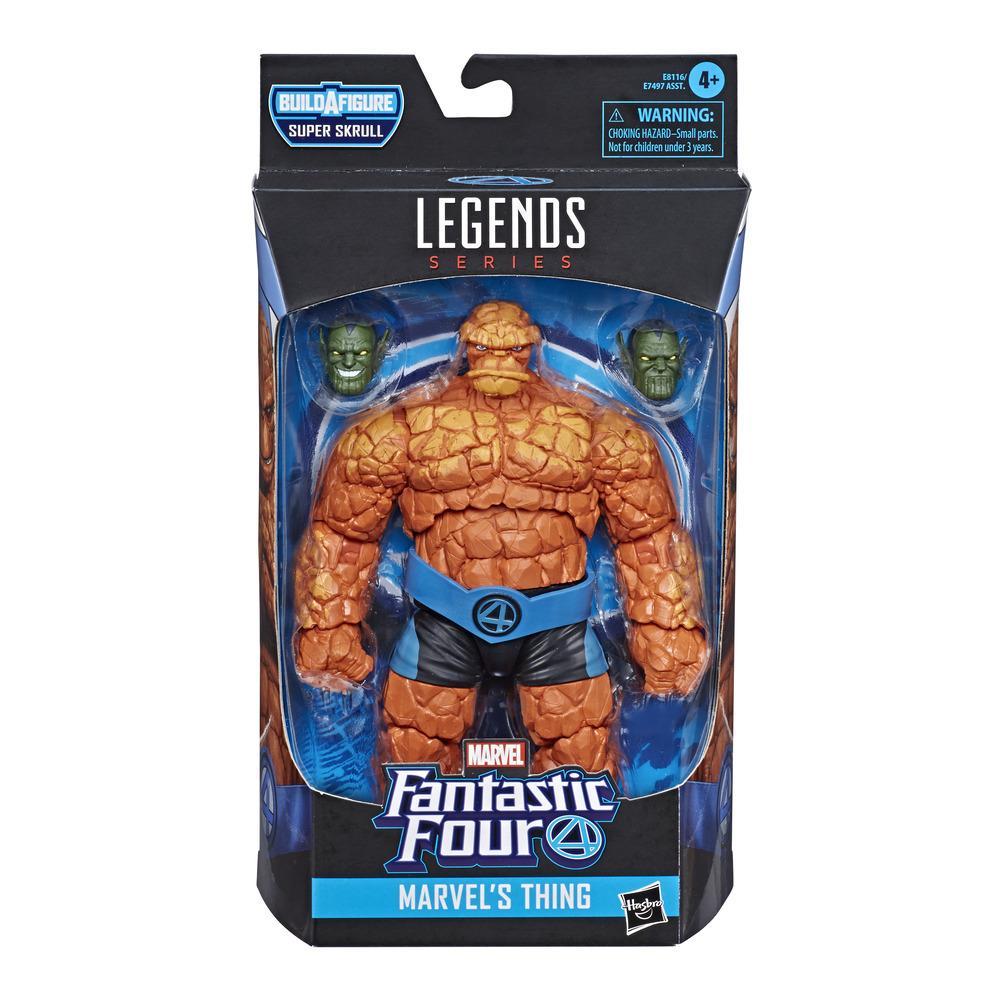 Hasbro Marvel Legends Series Fantastic Four The Thing 6-Inch Action Figure ฮาสโบร มาร์เวล เลเจนด์ แฟนแทสติก โฟร์ หุ่นโมเดลฟิกเกอร์ เดอะ ธิง ขนาด 6 นิ้ว ลิขสิทธิ์แท้