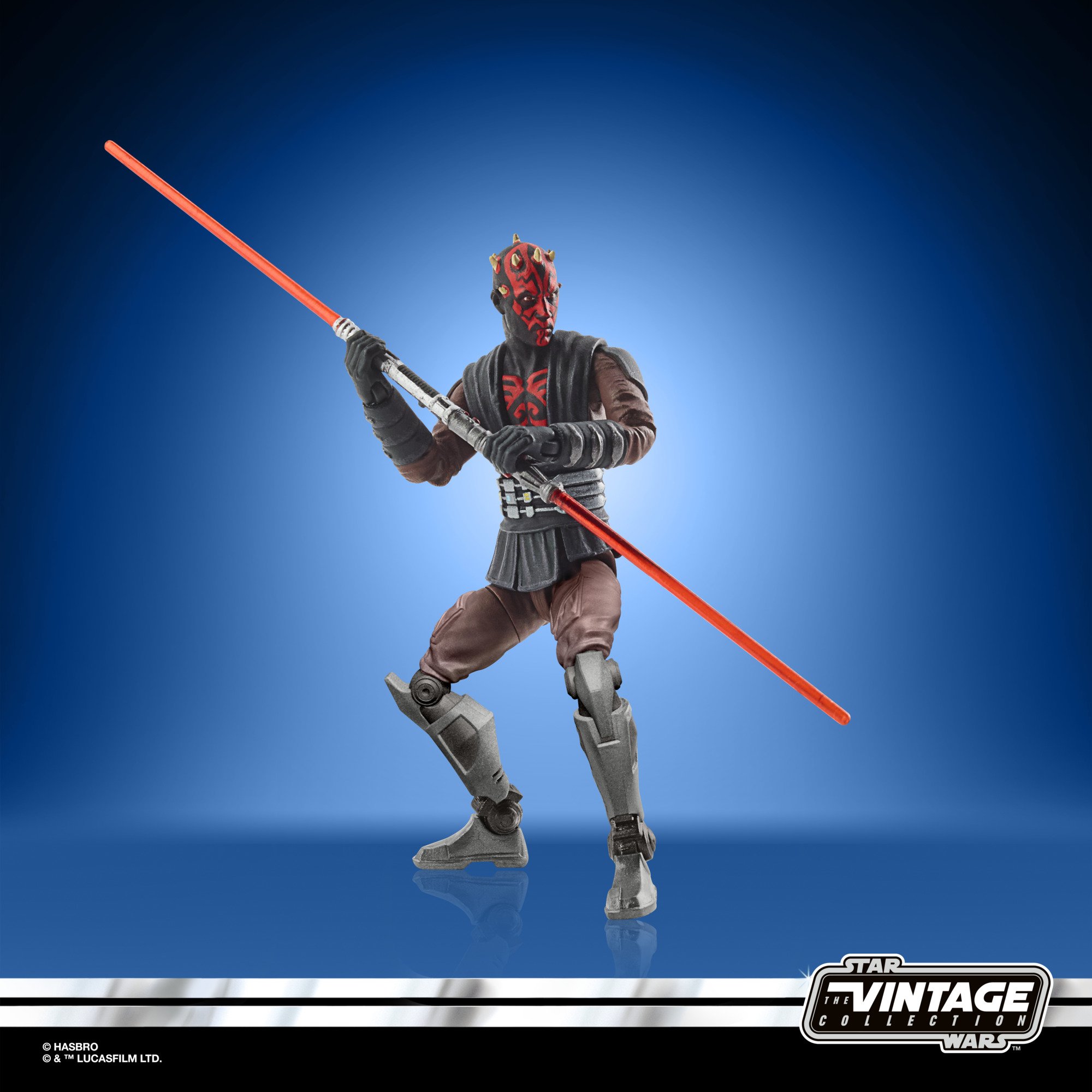 Hasbro Kenner The Vintage Collection Star Wars Darth Maul (Mandalore) 3.75-inch-scale Figure ฮาสโบร สตาร์ วอร์ส หุ่นโมเดลฟิกเกอร์ ดาร์ธ มอล (แมนดาลอร์) ขนาด 3.75 นิ้ว ลิขสิทธิ์แท้