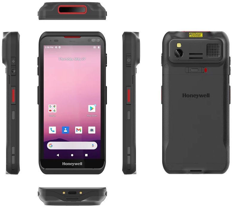 ขายถูก HONEYWELL EDA57 Mobile Computer 5G, Android, 5.5" อ่านบาร์โค้ดมือถือ,คอมพิวเตอร์พกพา ประกันศูนย์