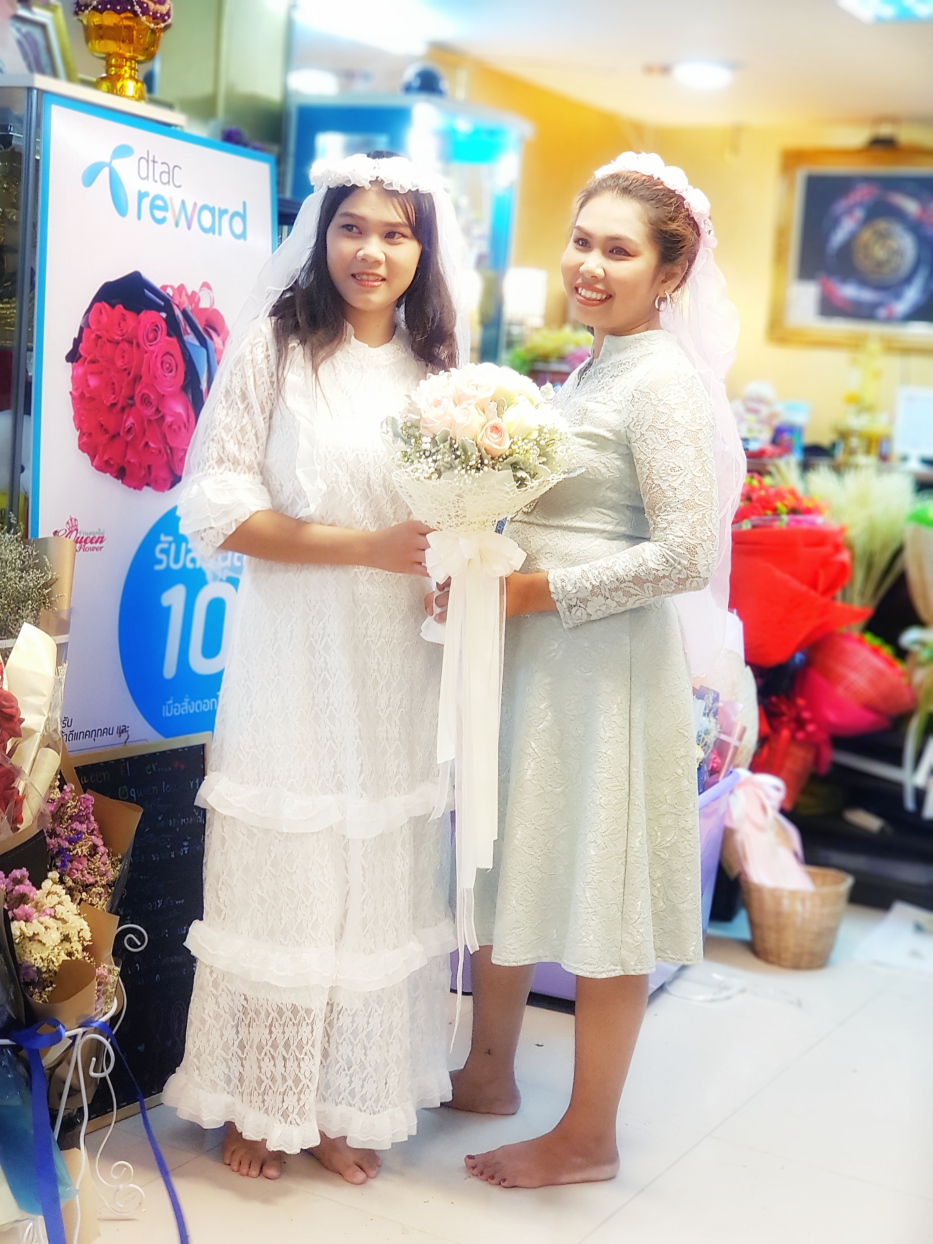 พานขันหมากร้านดอกไม้ศาลายา นครปฐม