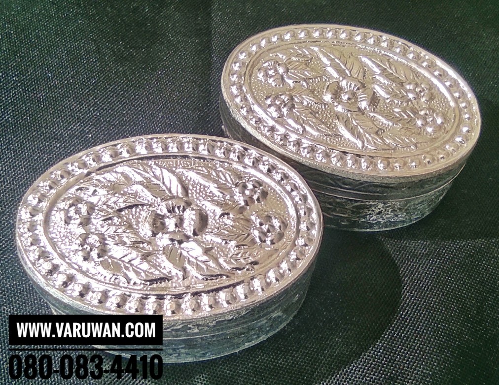 ตลับเงิน (อลูมิเนียมชุบเงิน)