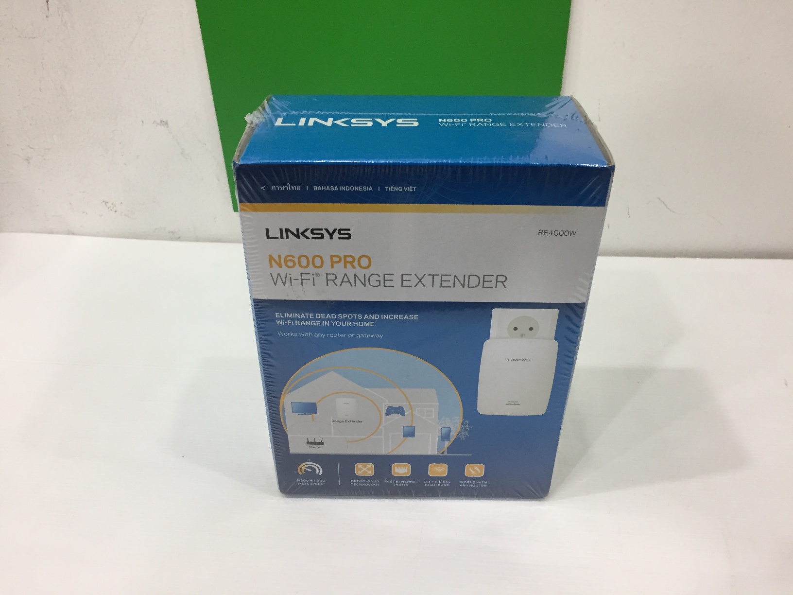 Range Extender LINKSYS (RE4000W) N600 Dual Band