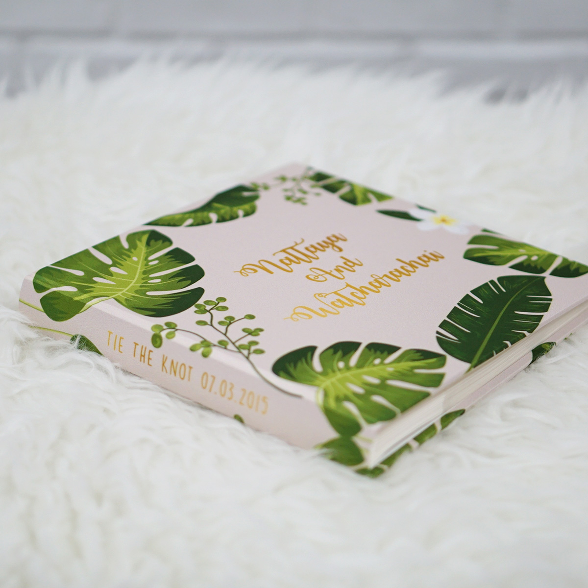 อัลบั้มสั่งทำใส่ชื่อ ลาย Palm