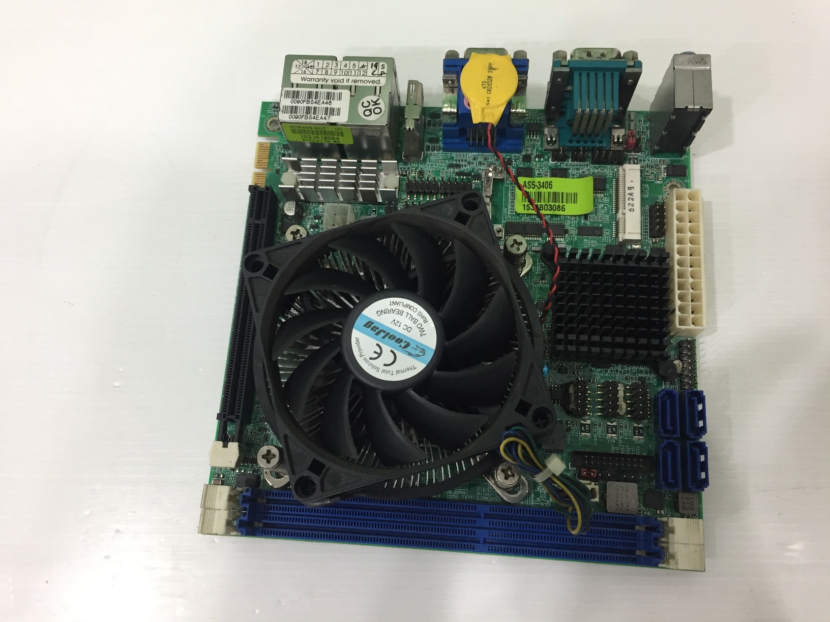 i3-4160 + Intel® Mini-ITX board with Q87 มี 12 ชุด