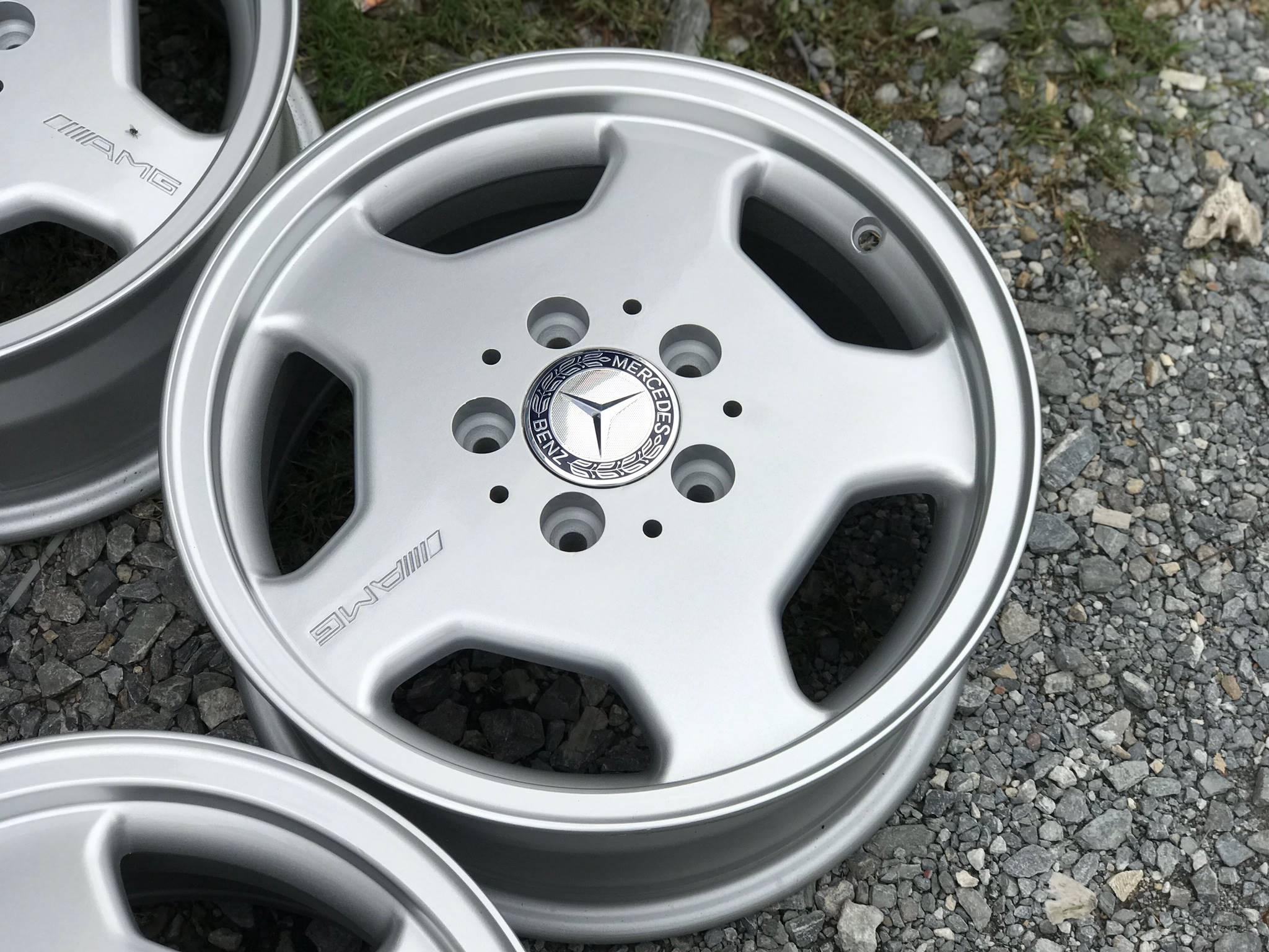 AMG ST2 15"7.0 et37 ล้อแท้หายาก มีที่นี้.