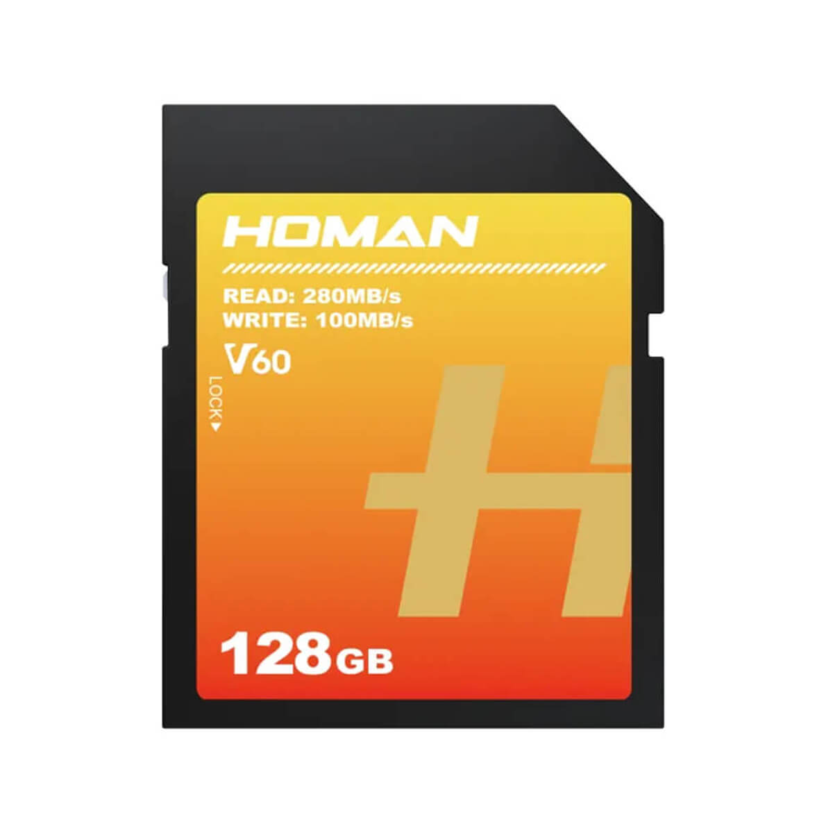 การ์ดความจำ Homan UHS-II SD Card (V60) 128GB