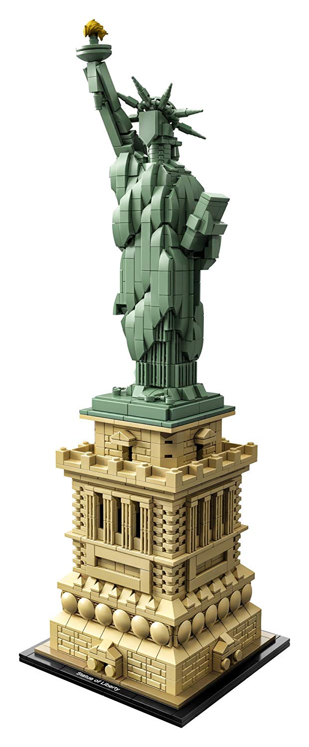 LEGO Architecture Statue of Liberty เลโก้ ตัวต่อเสริมทักษะ อาร์คิเทคเจอร์ สเตทเจอร์ ออฟ ลิเบอร์ตี้ รุ่น 21042
