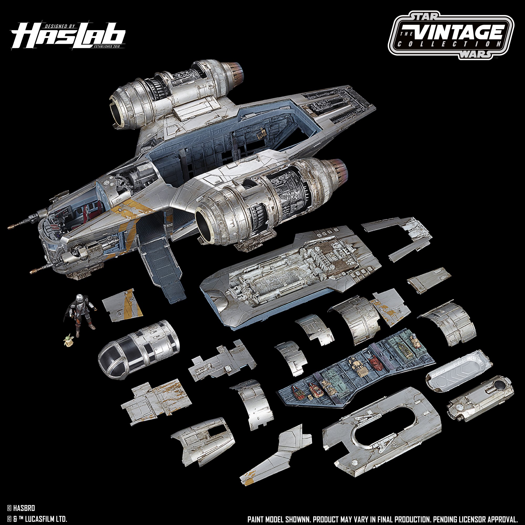 Hasbro Star Wars The Vintage Collection Razor Crest (Haslab) ฮาสโบร สตาร์ วอร์ส ยานเรเซอร์ เครสต์ ลิขสิทธิ์แท้