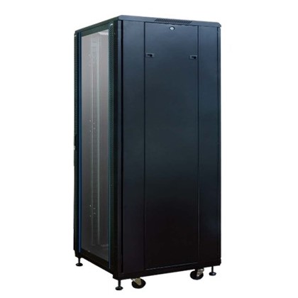 Link CH-60927GW 19” Glass-Wave Server Rack 27U, (60x90x140cm.) Black *ส่งฟรีเขต กทม.และปริมณฑล
