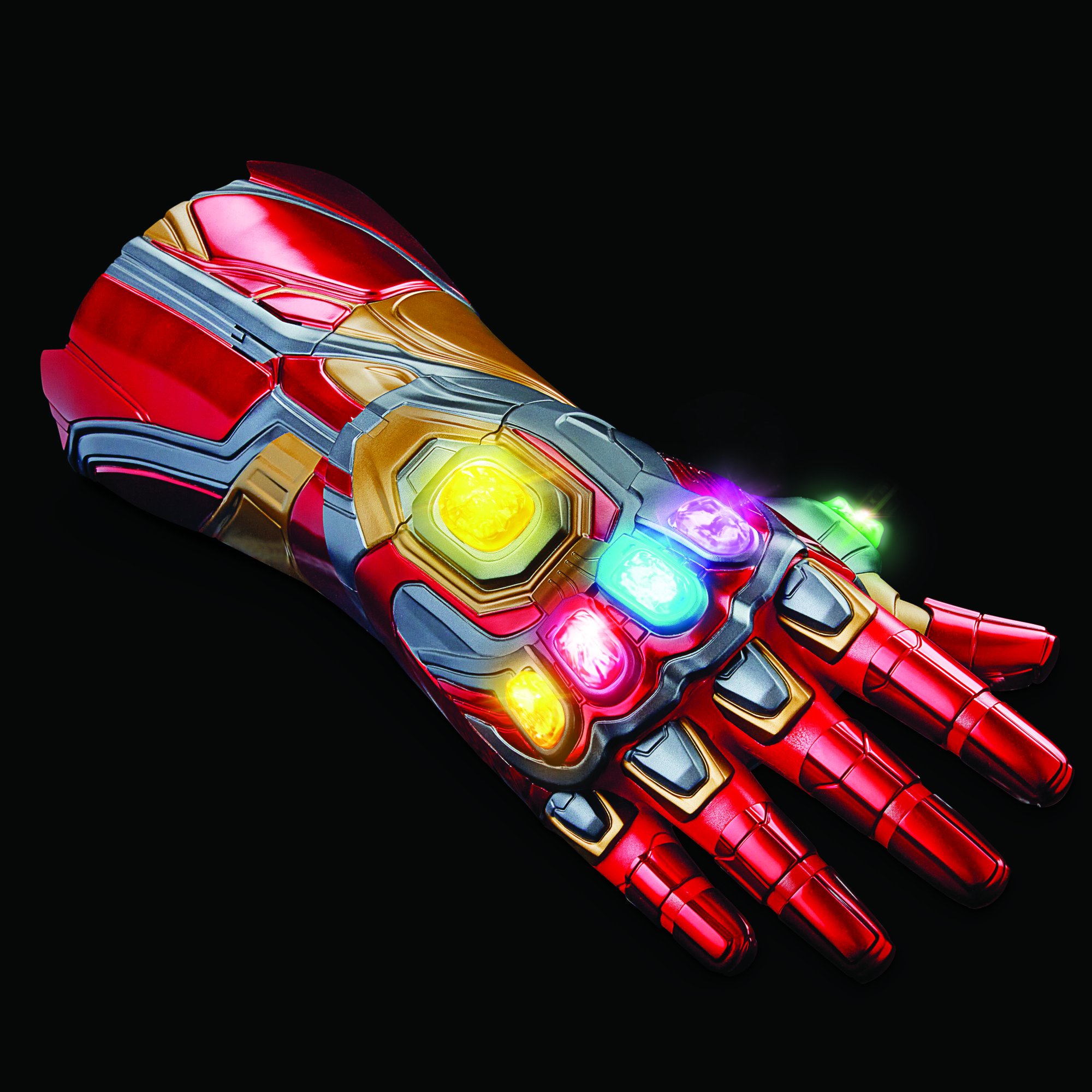 Hasbro Marvel Legends Series Avengers Iron Man Nano Gauntlet ฮาสโบร มาร์เวล เลเจนด์ ถุงมือไอรอนแมน นาโน กันท์เล็ท มีเสียง มีไฟ ขยับนิ้วได้