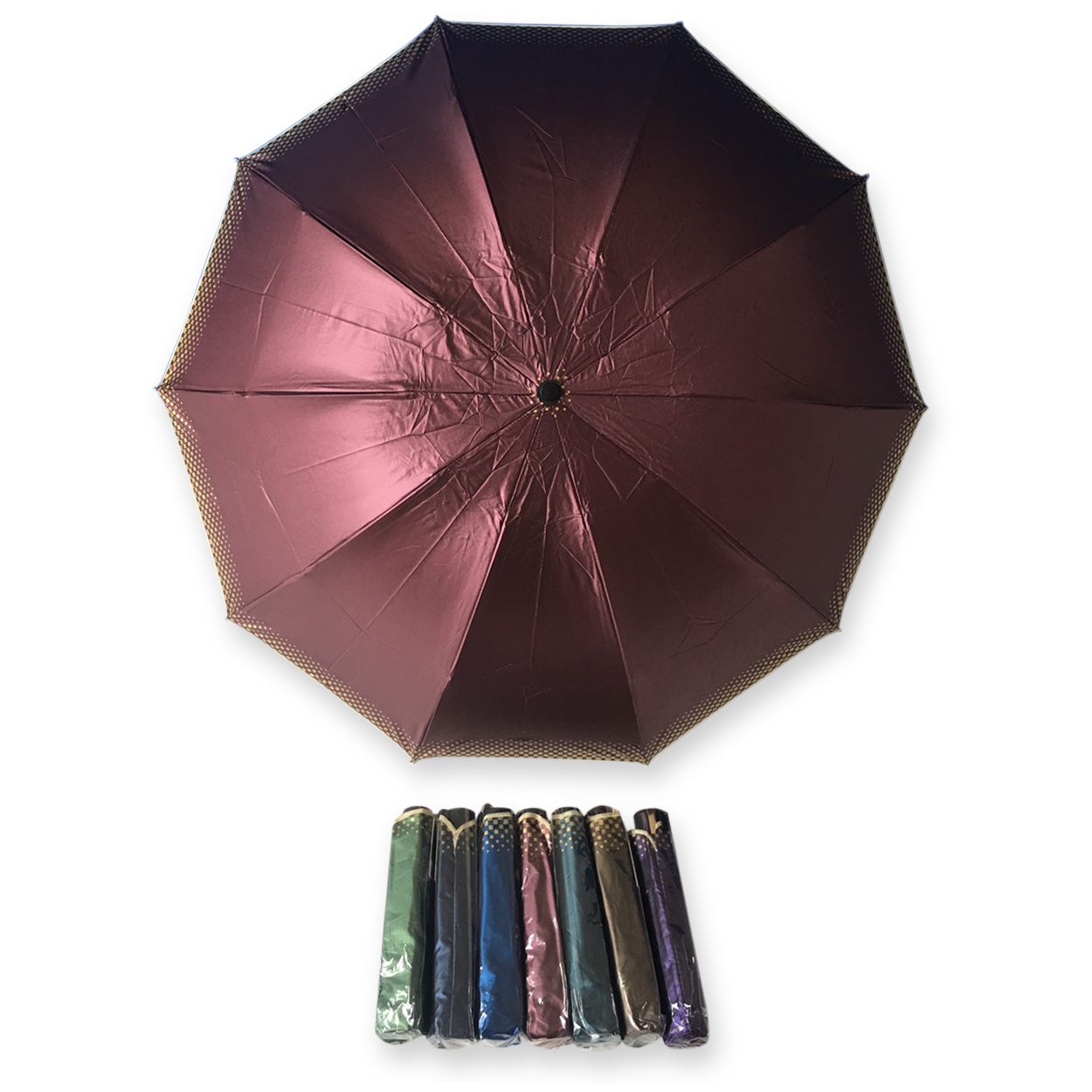 ร่มพับ4ตอน24นิ้วมียูวี