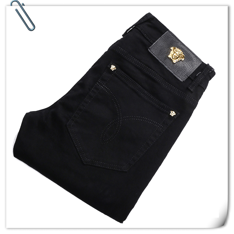 001000 ยีนส์ Ajaz James Style Versace Italy New Summer 2019 Jeans Denim Slim feet Size 28-38