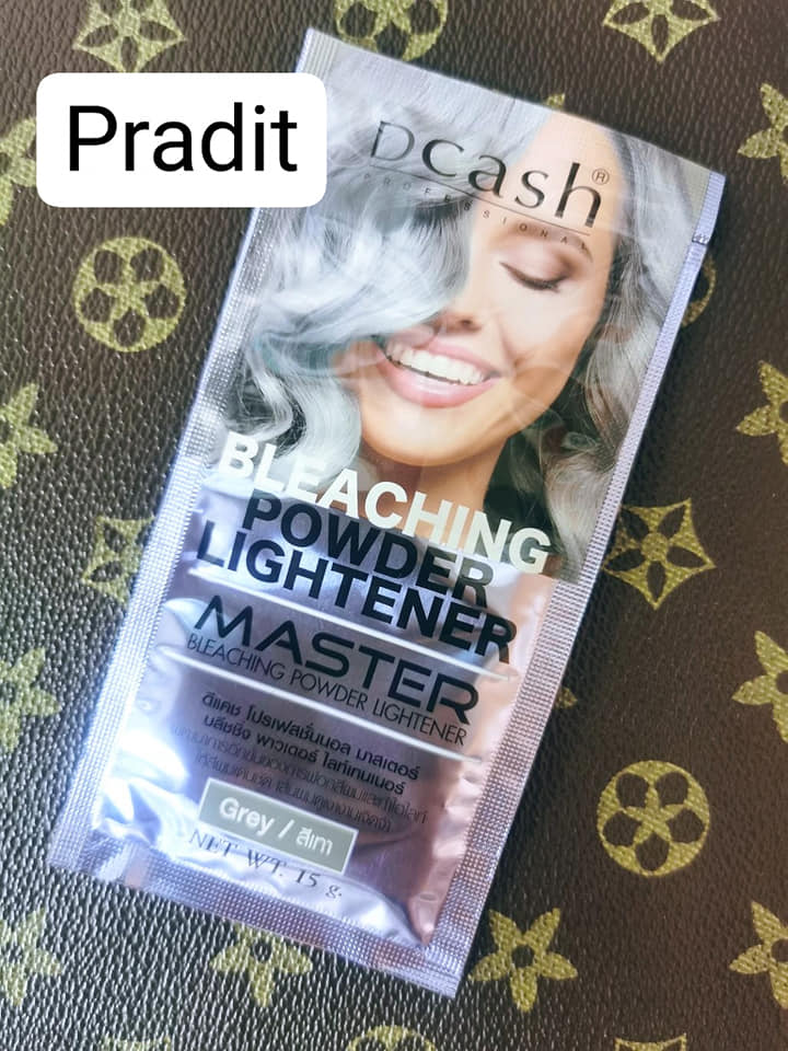 DCASH MASTER Bleaching Powder Lightener (Grey) 15 กรัม