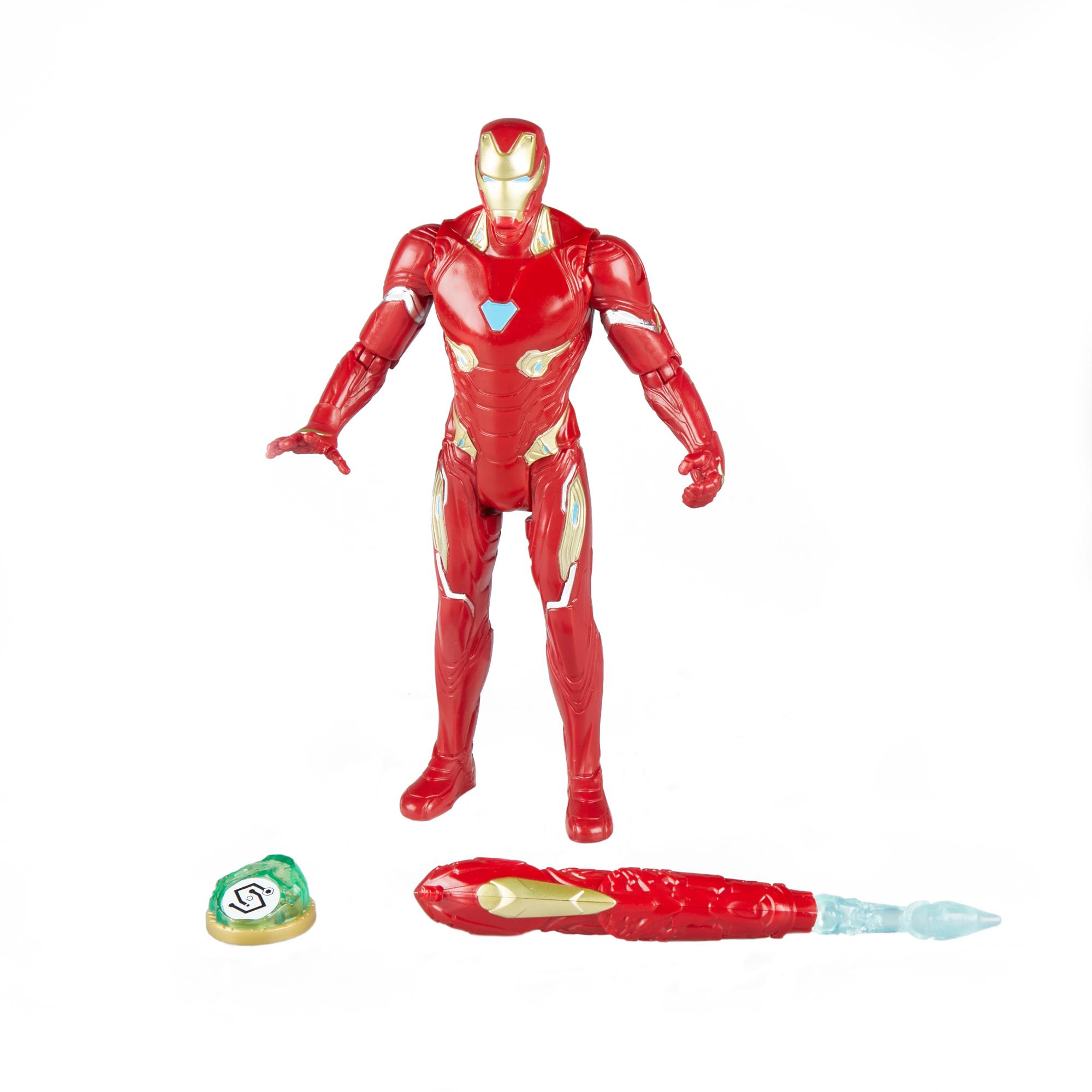HASBRO MARVEL AVENGERS 6 INCH INFINITY WAR IRON MAN WITH INFINITY STONE FIGURE ฮาสโบร มาร์เวล อเวนเจอร์ หุ่นโมเดลฟิกเกอร์ ไอรอนแมน 6 นิ้ว พร้อมกับอัญมณี อินฟินิตี้ สโตน ลิขสิทธิ์แท้