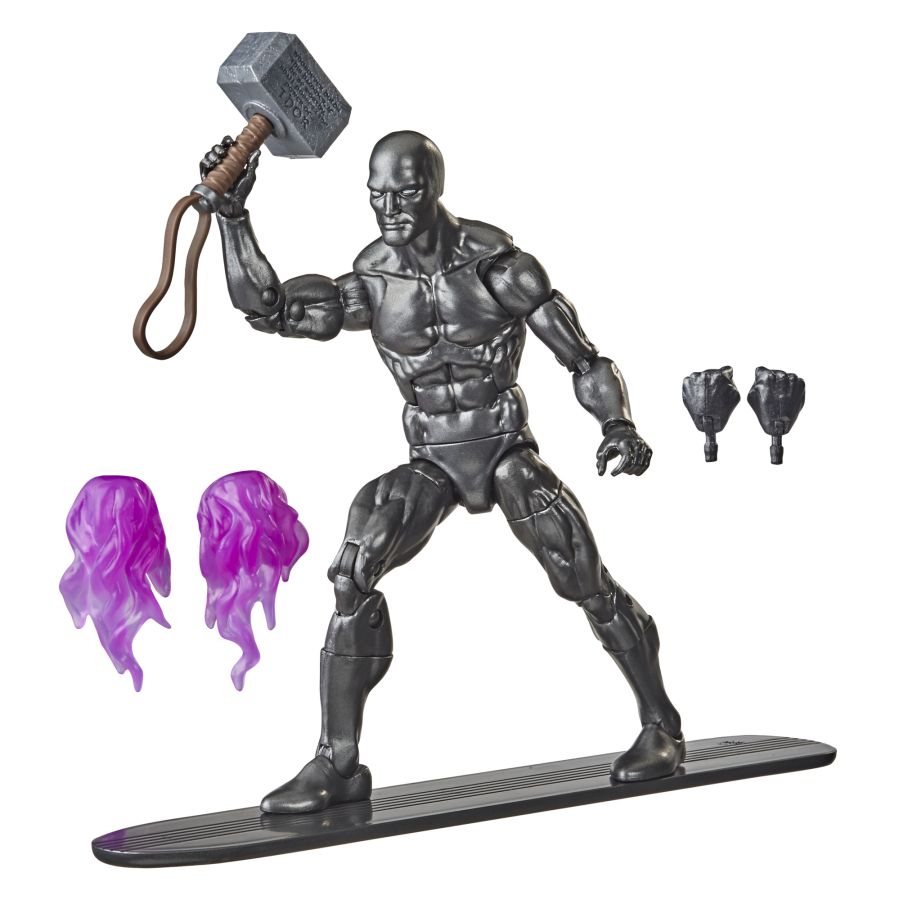 Hasbro Marvel Legends Series Silver Surfer 6-inch Figure ฮาสโบร มาร์เวล เลเจนด์ ซีรี่ย์ส หุ่นโมเดลฟิกเกอร์ ซิลเวอร์ เซิร์ฟเฟอร์ ขนาด 6 นิ้ว ลิขสิทธิ์แท้
