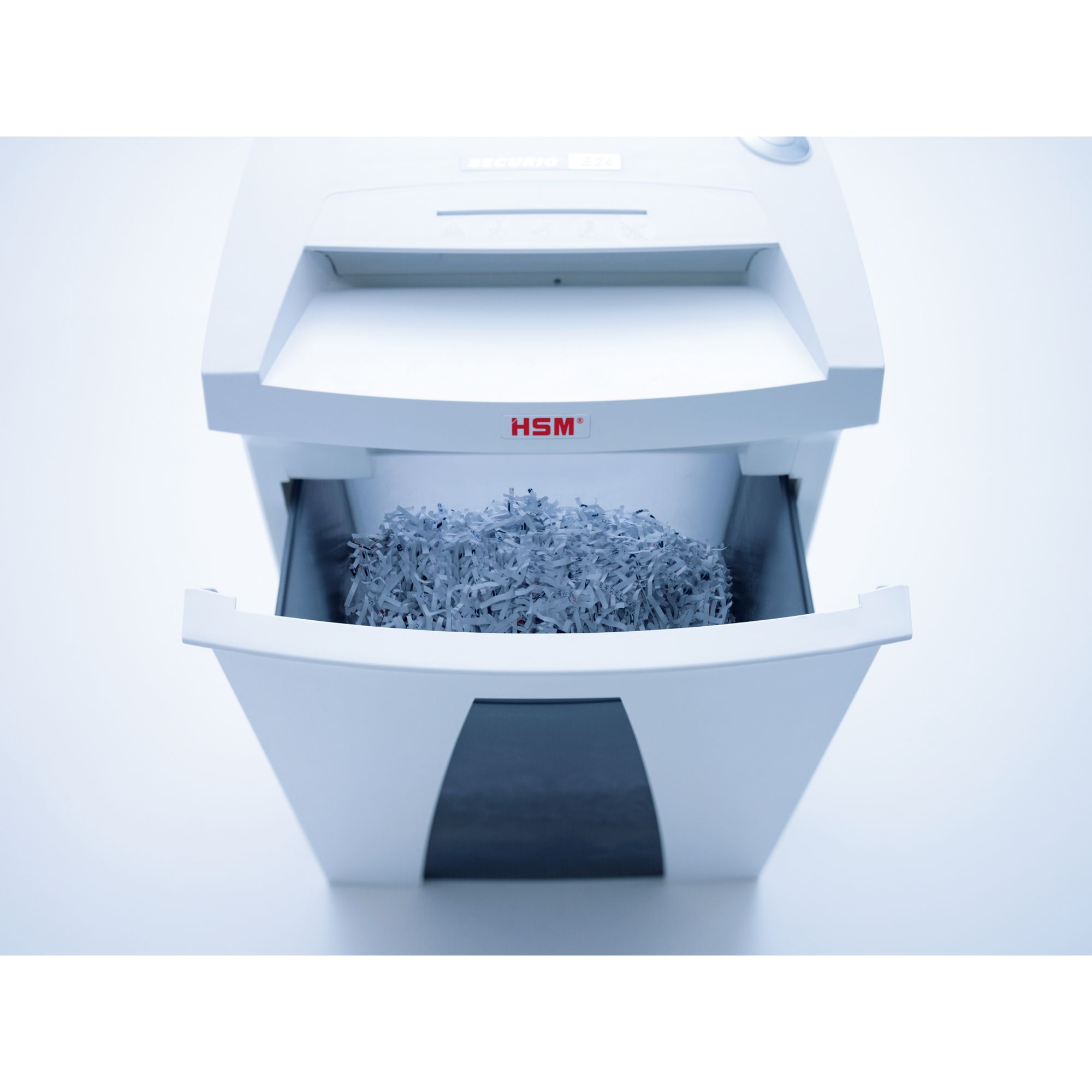 เครื่องทำลายเอกสาร HSM Securio B24 (1x5 mm.) 4-5แผ่น ตัดเป็นชิ้น